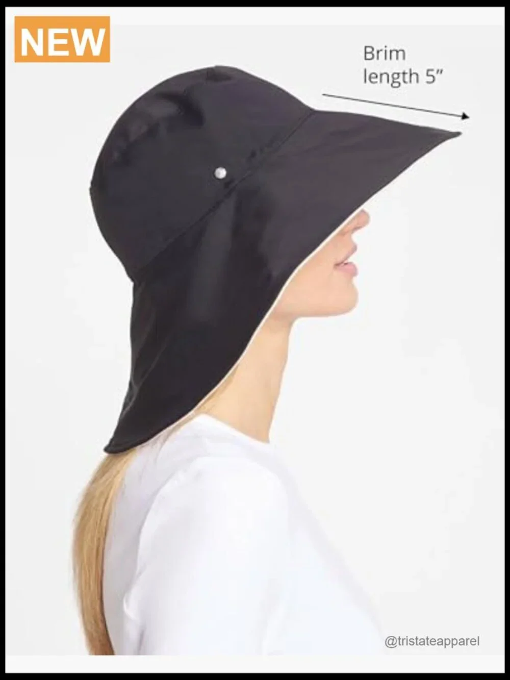 Ultra Wide Brim Sun Hat UPF 50+ Packable Adjustable Chin Strap